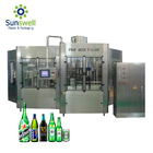 Rotary Type Beer Can Filling Machine , Bottle Filling And Capping Machine