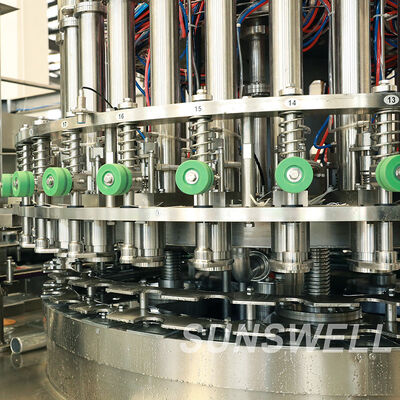 Automatic 18000CPH 200ml Aluminum Can Carbonated Drink Canning Line