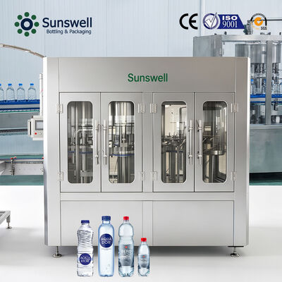 Small Pet Bottle Pure Water Production Line with Washing Filling and Capping