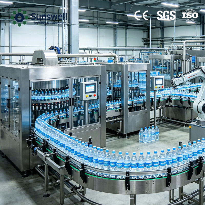 High Speed Water Filling Machine for Bottled Water