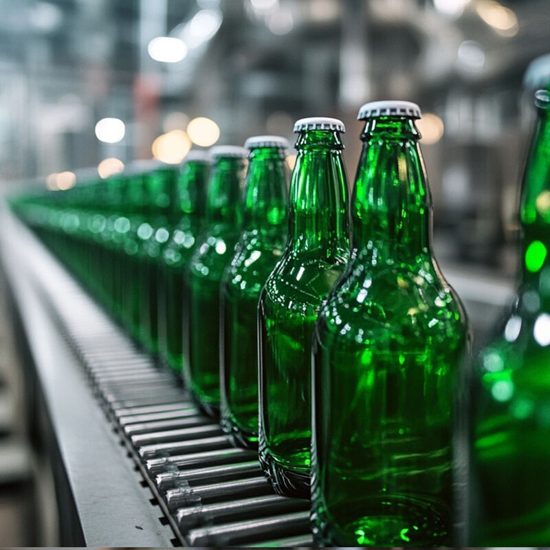3-in-1 Integrated Automatic Glass Bottle Beer Filling Machine