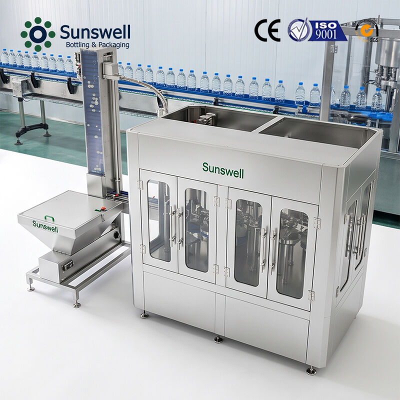 3000bph 20oz Automatic Water Bottling Line