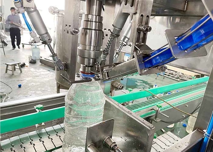 AISI304  5000ml Water Bottle Plant  Auto Liquid Filling Machine