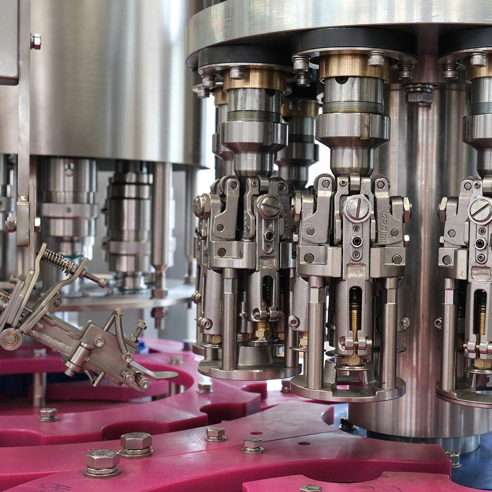 Automatic 3-in-1 Rinsing Filling Capping Glass Bottle Beer Bottling Machine