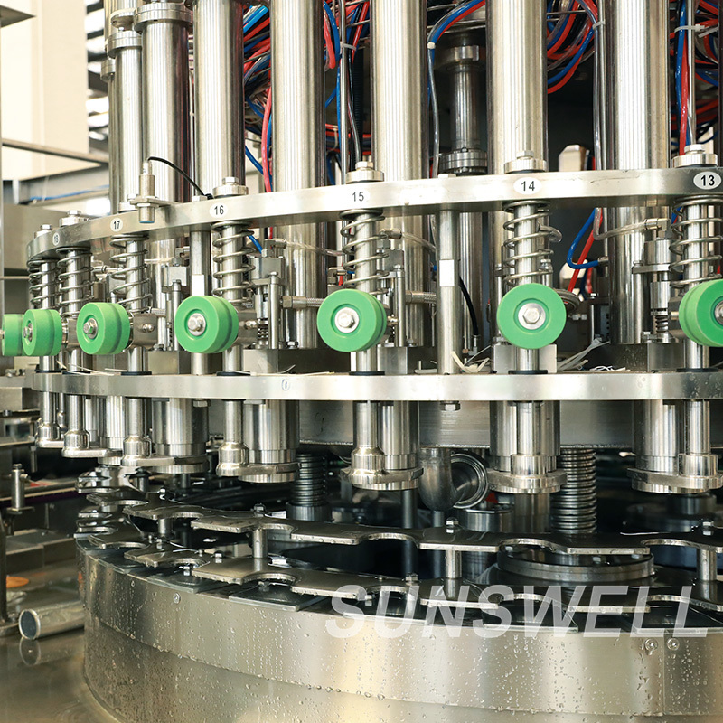 Automatic 18000CPH 200ml Aluminum Can Carbonated Drink Canning Line