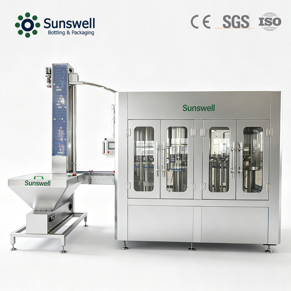 Small Pet Bottle Pure Water Production Line with Washing Filling and Capping