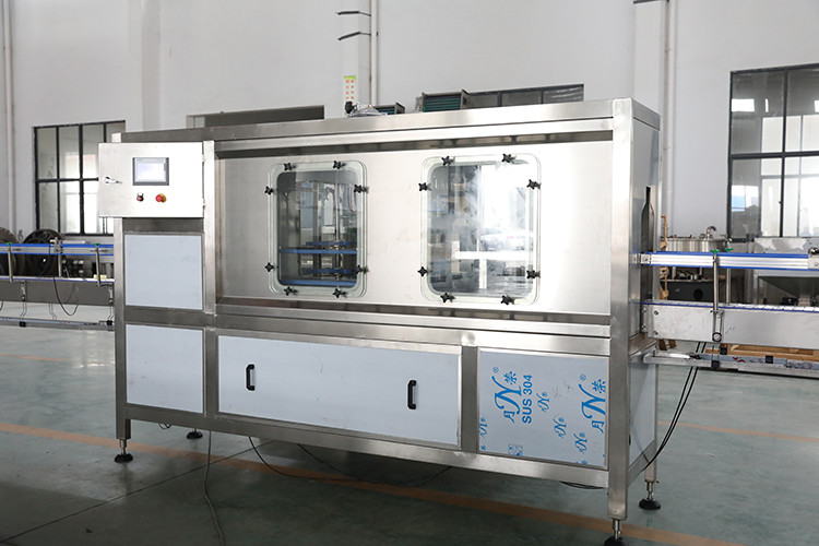 Full Automatic 5 Gallon Water Filling Machine , Mineral Pure Water Production Line
