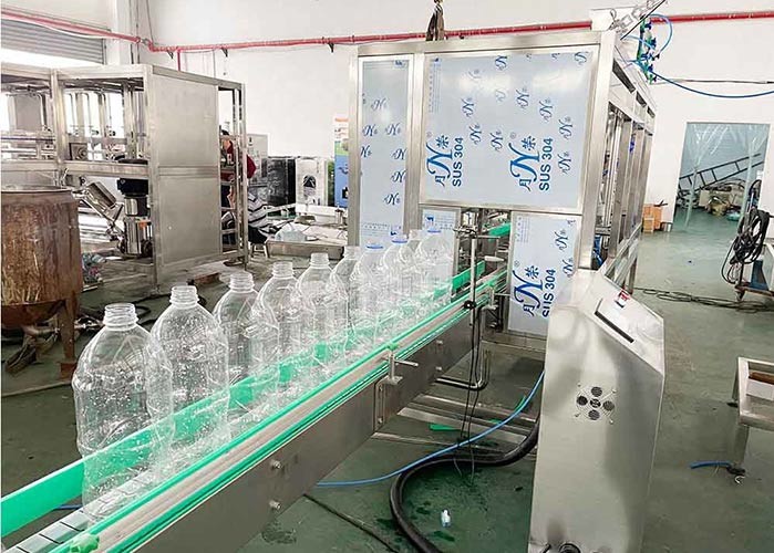 CE Screw Cap 3000ml Water Filling Equipment Production Line
