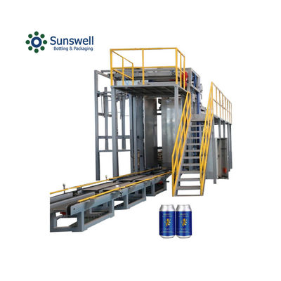 ราคาดี กระป๋องแก้ว กระป๋องกระป๋อง กล่องกระป๋อง ระบบ depalletizing กล่องกระป๋องเปล่า Depalletizer เครื่องขาย