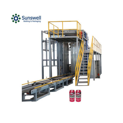 ขายร้อน อัตโนมัติ Pop Can Depalletizing เครื่องระดับสูง Tin Can Layer Depalletizer ผู้ผลิต